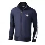 blouson giorgio armani eagle logo ga blue